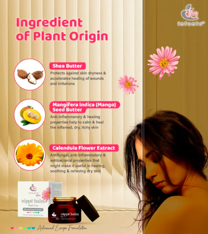 infanto breastfeeding pregnancy mom women nipple sore nipple crack nipple injure care balm lotion 母乳妈妈乳头受伤修复膏